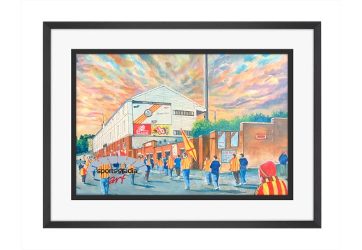 Firhill Stadium 'Going to the Match' Fine Art Print - Partick Thistle FC Firhill Stadium 'Going to the Match' Fine Art Print - Partick Thistle FC